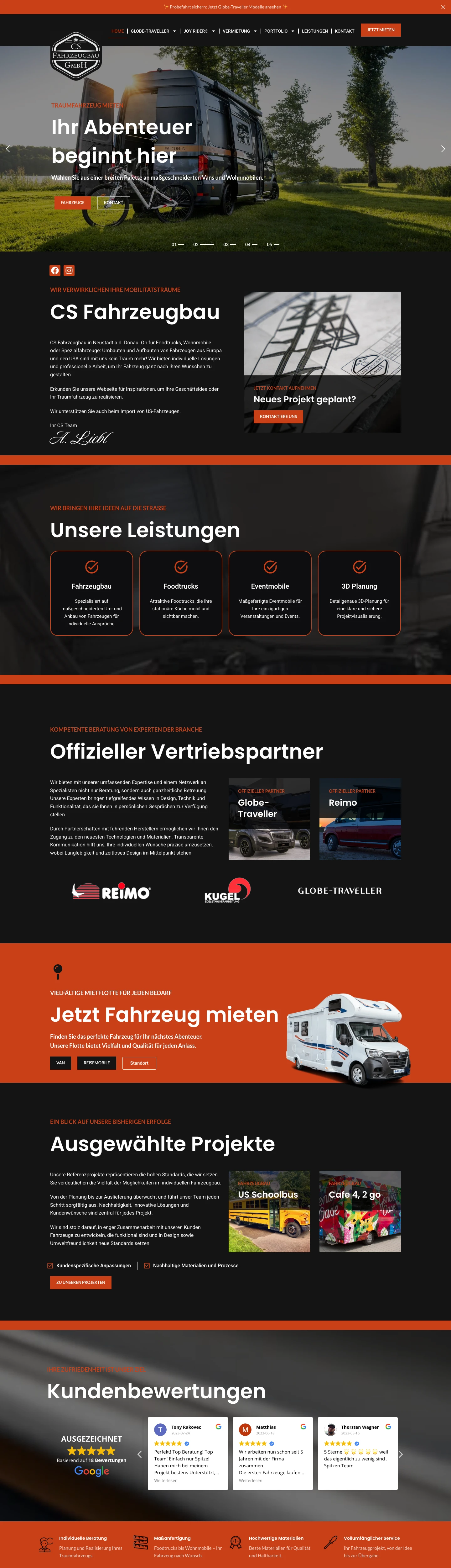 CS Fahrzeugbau Desktop