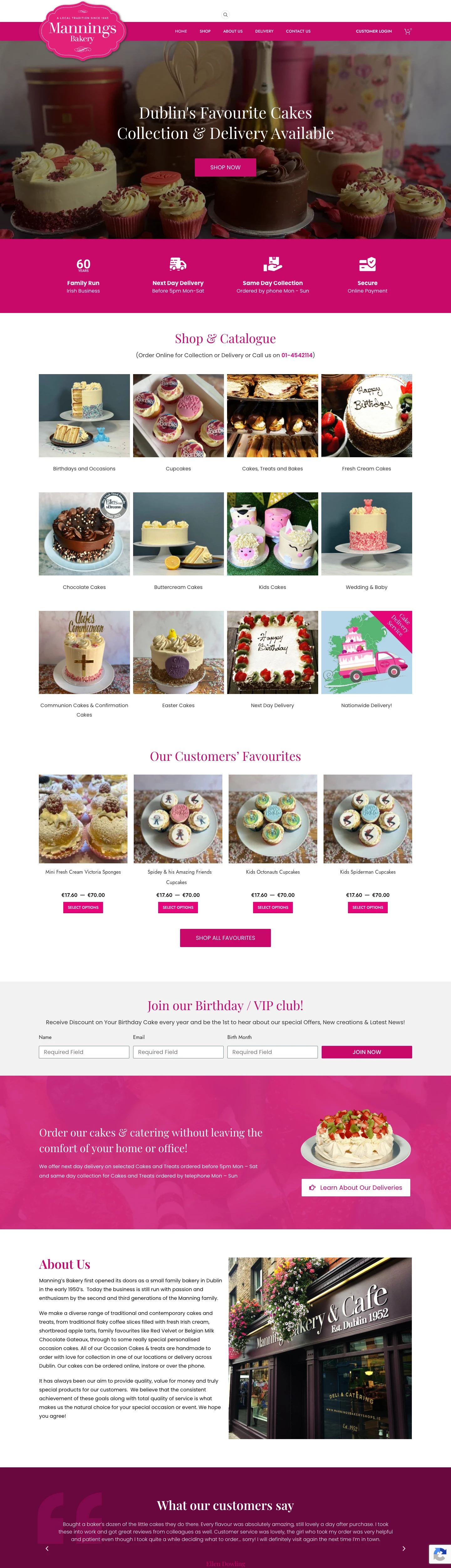 Mannings Bakery Desktop