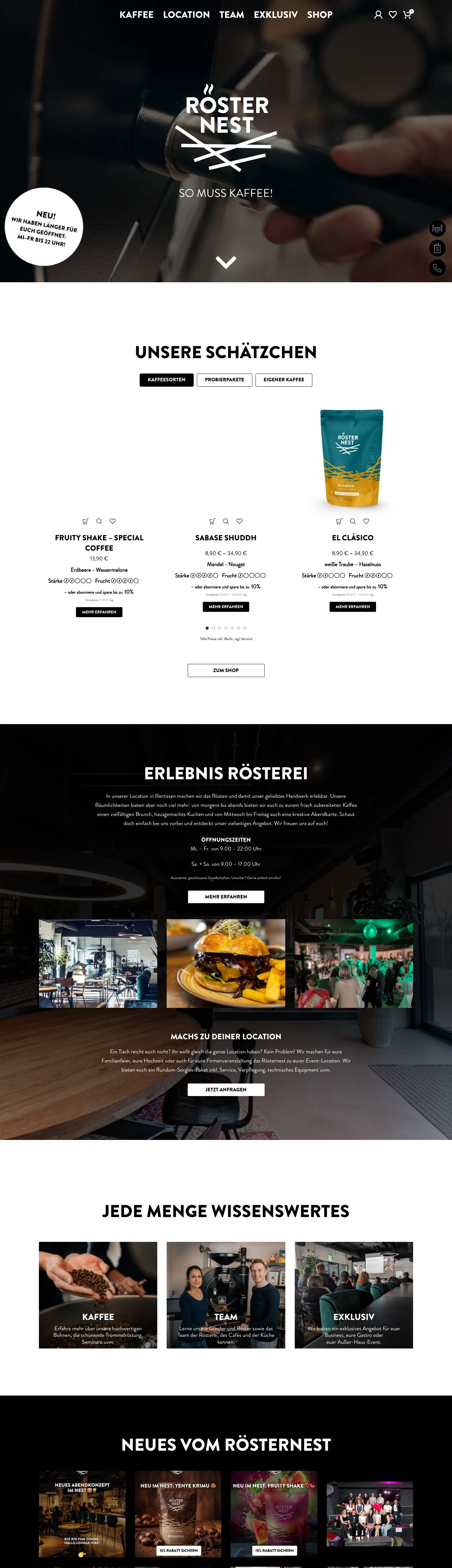 Rösternest Desktop